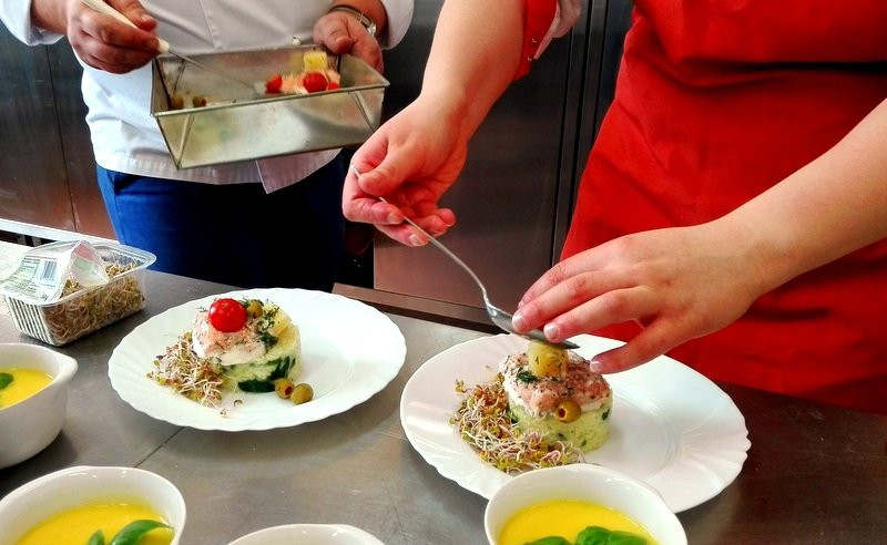 Łosoś w papilotach