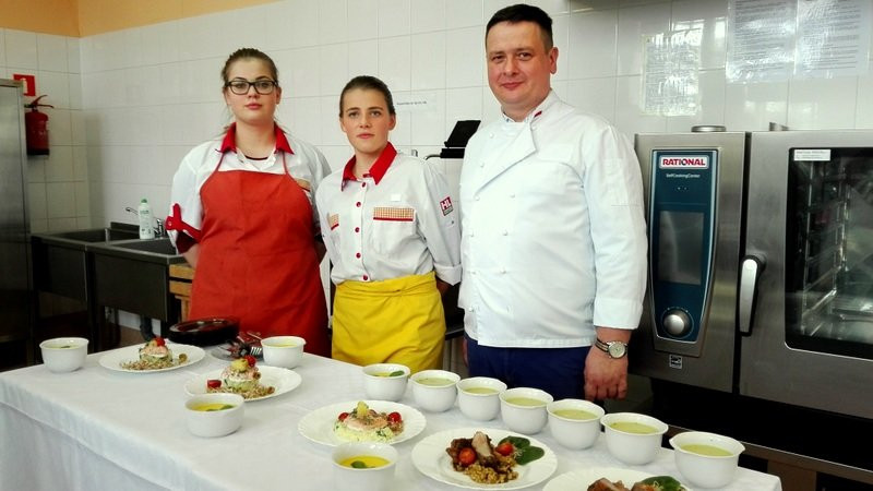 Łosoś w papilotach