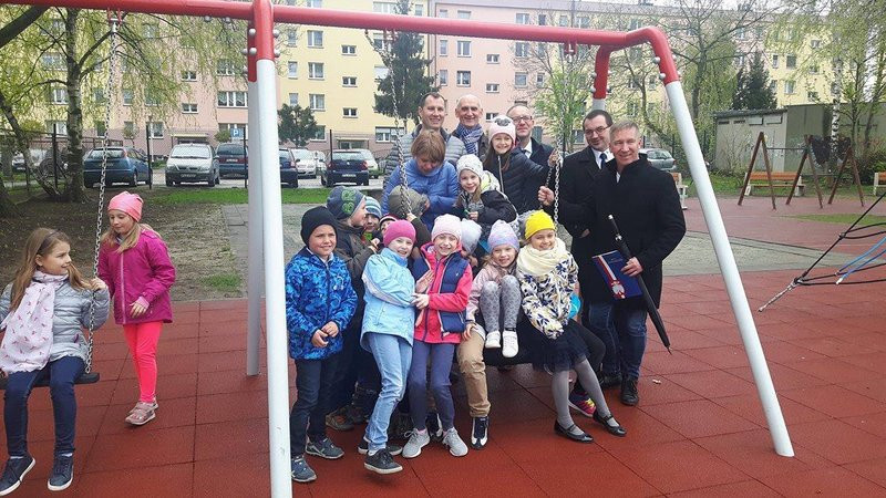 Plac zabaw z Budżetu Obywatelskiego (zdjęcia)