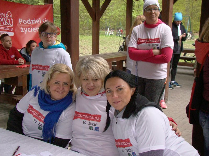 Biegli i szli promując transplantację (zdjęcia)