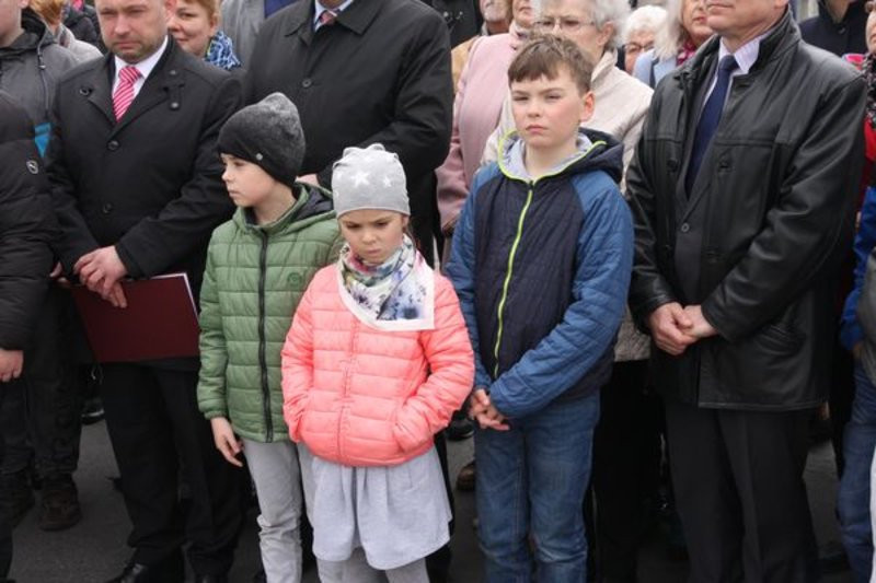 Rondo imienia wielkiego społecznika (zdjęcia)