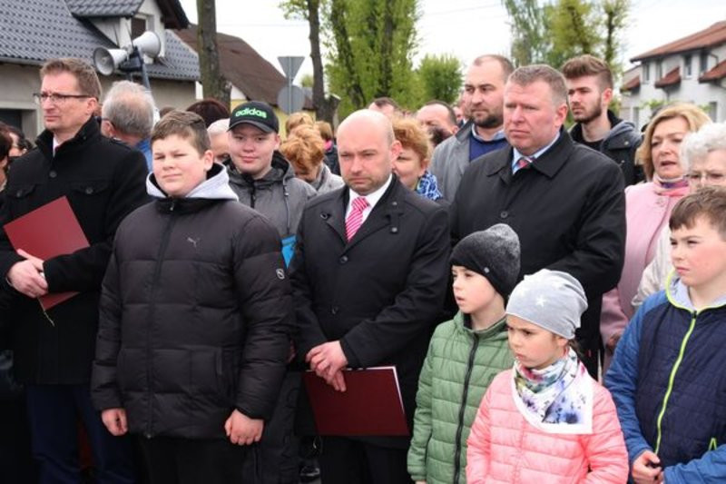 Rondo imienia wielkiego społecznika (zdjęcia)