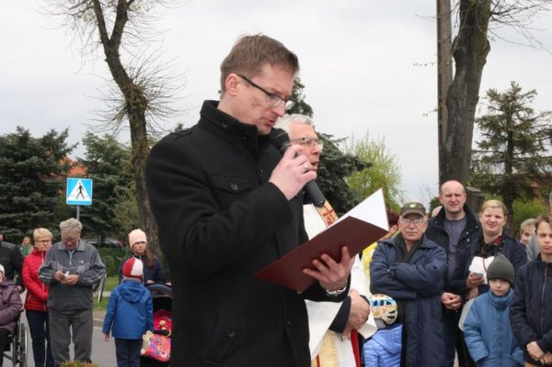 Rondo imienia wielkiego społecznika (zdjęcia)