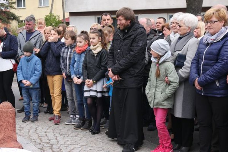 Rondo imienia wielkiego społecznika (zdjęcia)