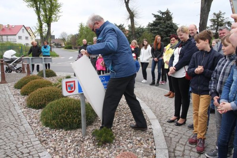 Rondo imienia wielkiego społecznika (zdjęcia)