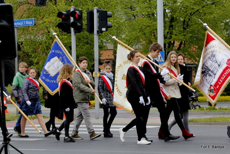 Święto Konstytucji 3 Maja w Lesznie (zdjęcia)