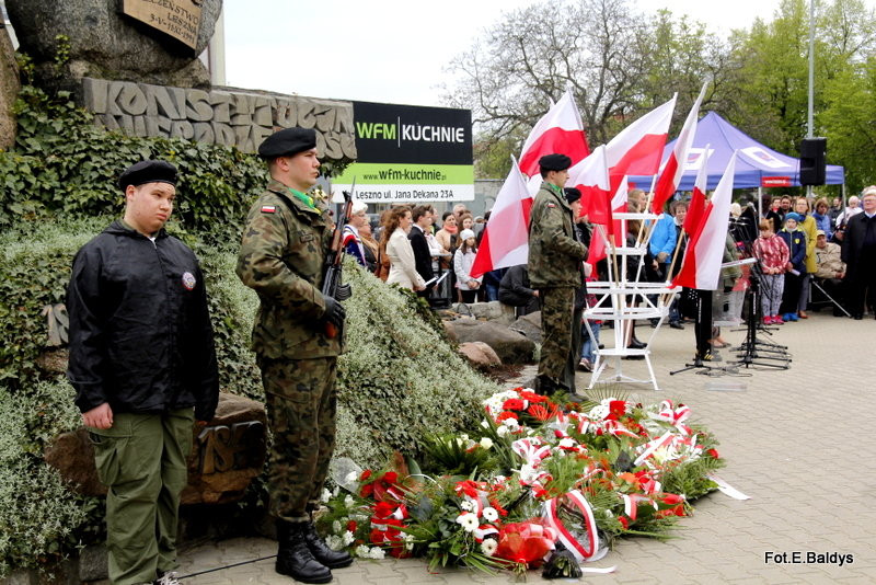 Święto Konstytucji 3 Maja w Lesznie (zdjęcia)