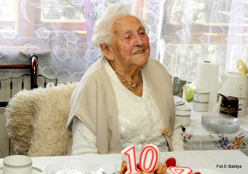 104 urodziny pani Zofii (zdjęcia)