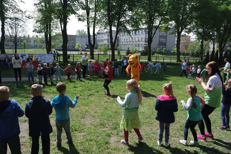 Spartakiada w Przedszkolu Miejskim nr 21