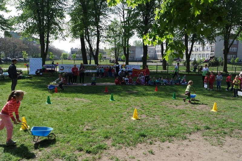 Spartakiada w Przedszkolu Miejskim nr 21