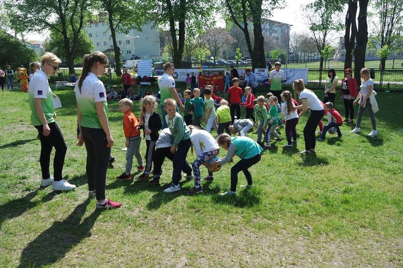 Spartakiada w Przedszkolu Miejskim nr 21