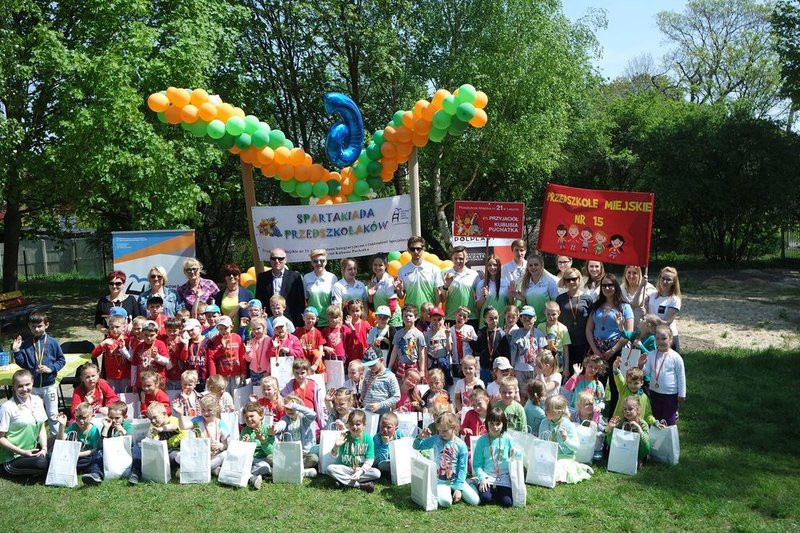 Spartakiada w Przedszkolu Miejskim nr 21