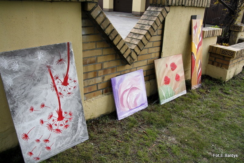 Garaże na Przylesiu pomalowane (zdjęcia, film)