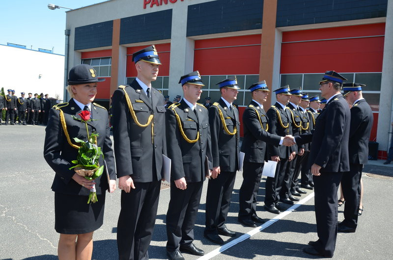 Wyróżnienia i awanse leszczyńskich strażaków (zdjęcia)