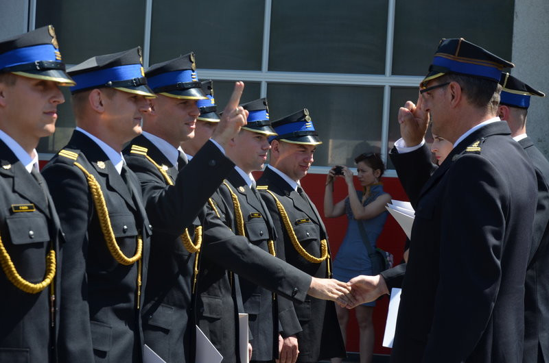 Wyróżnienia i awanse leszczyńskich strażaków (zdjęcia)