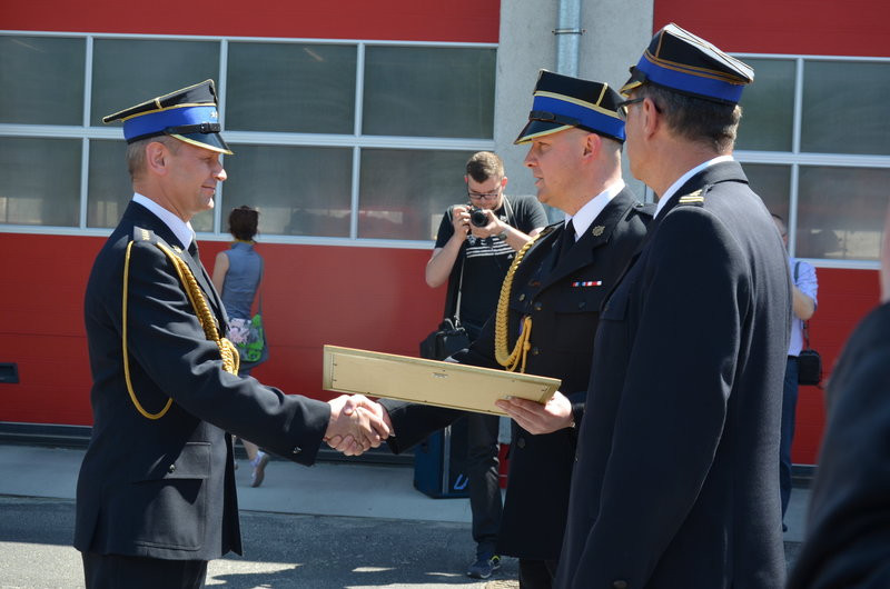 Wyróżnienia i awanse leszczyńskich strażaków (zdjęcia)