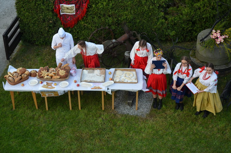 Eksponaty w użyciu przed święciechowskim wiatrakiem (zdjęcia)