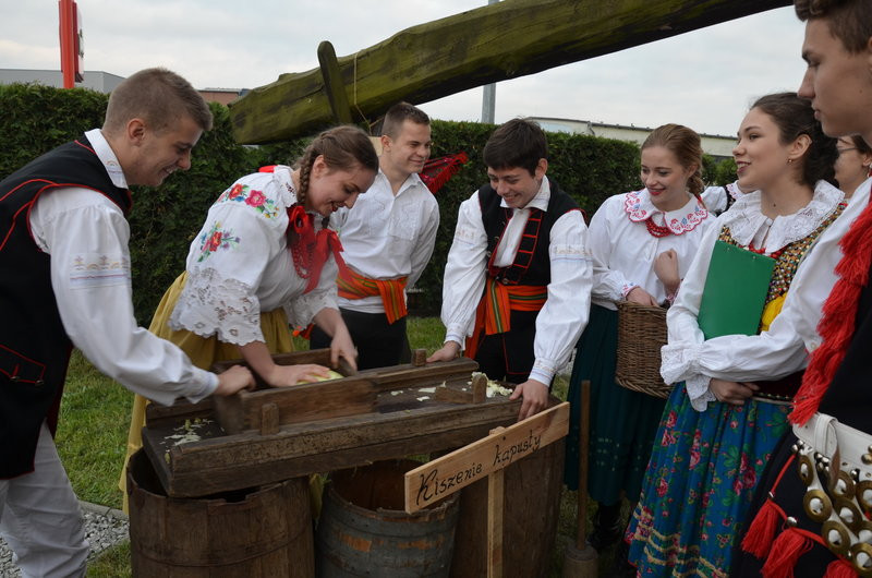 Eksponaty w użyciu przed święciechowskim wiatrakiem (zdjęcia)