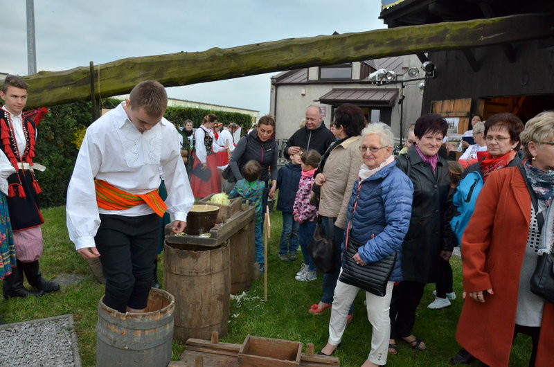 Eksponaty w użyciu przed święciechowskim wiatrakiem (zdjęcia)