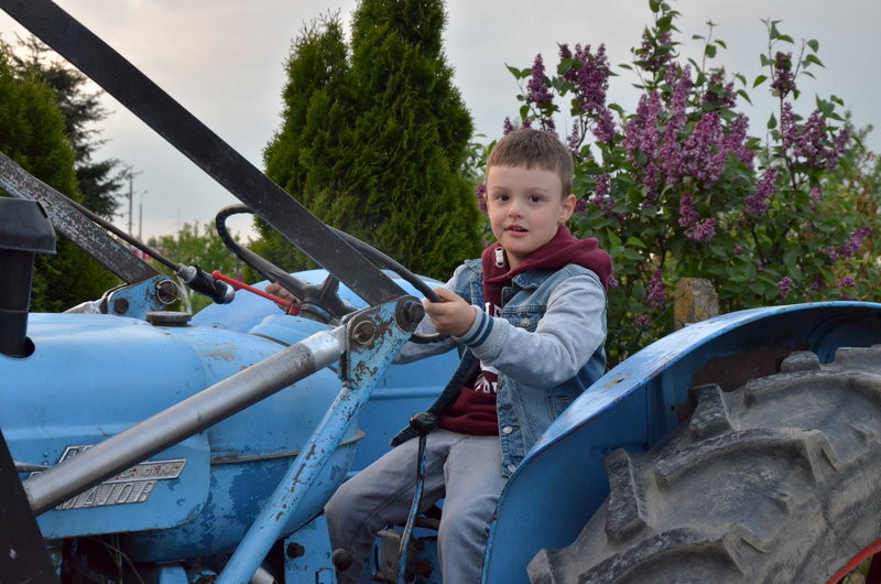 Eksponaty w użyciu przed święciechowskim wiatrakiem (zdjęcia)