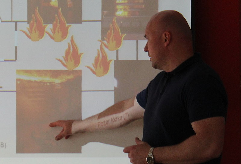 Niecodzienne ćwiczenia strażackie (zdjęcia)