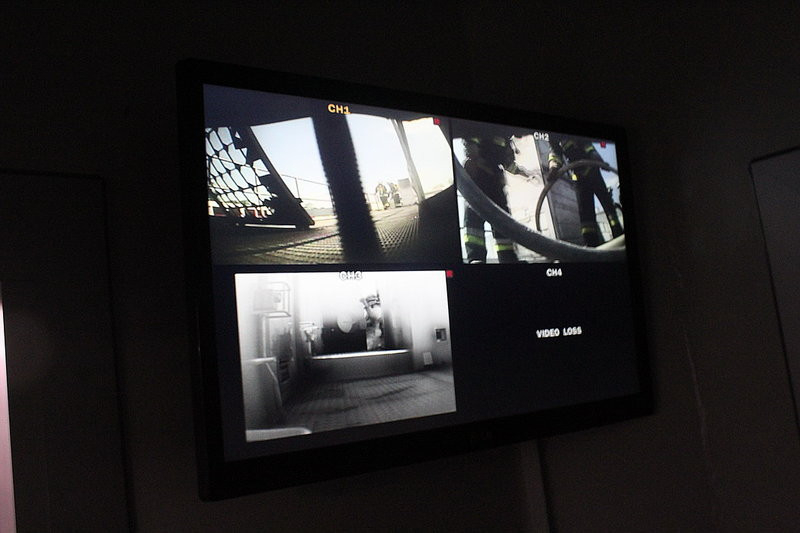 Niecodzienne ćwiczenia strażackie (zdjęcia)