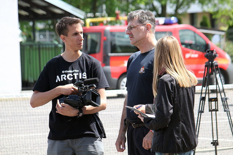 Niecodzienne ćwiczenia strażackie (zdjęcia)
