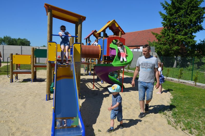 Plac zabaw na Dzień Dziecka