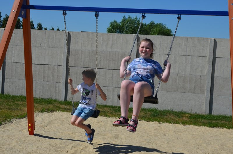 Plac zabaw na Dzień Dziecka