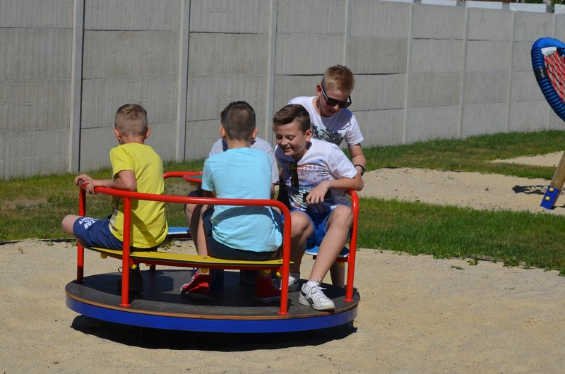 Plac zabaw na Dzień Dziecka