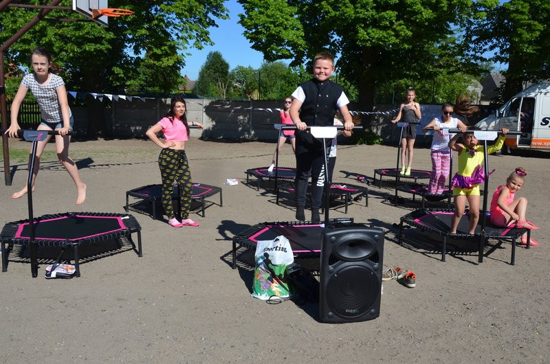 Plac zabaw na Dzień Dziecka