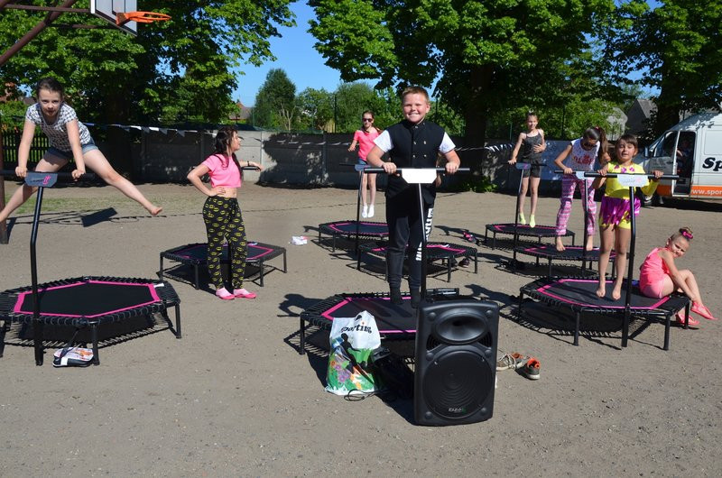 Plac zabaw na Dzień Dziecka