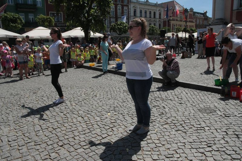 Rynek w bańkach mydlanych (zdjęcia)