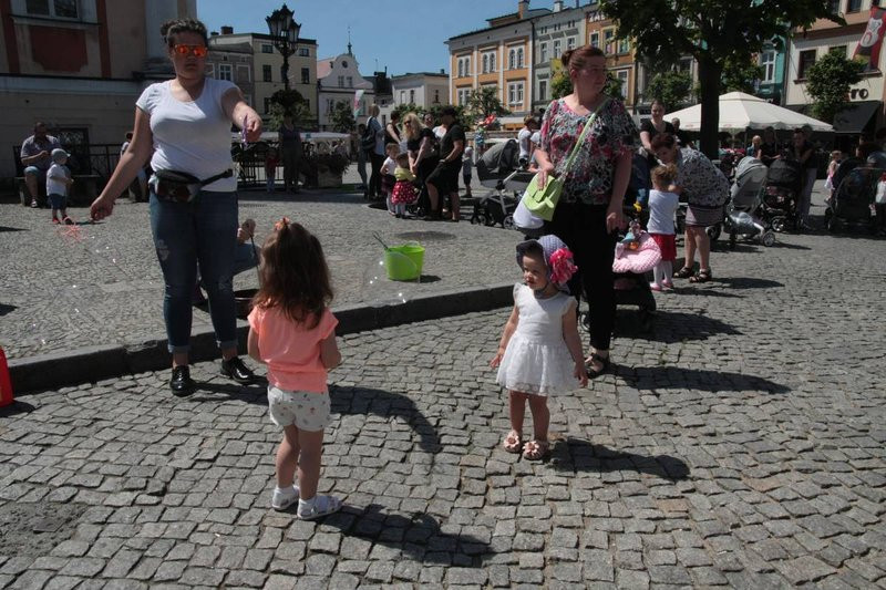 Rynek w bańkach mydlanych (zdjęcia)