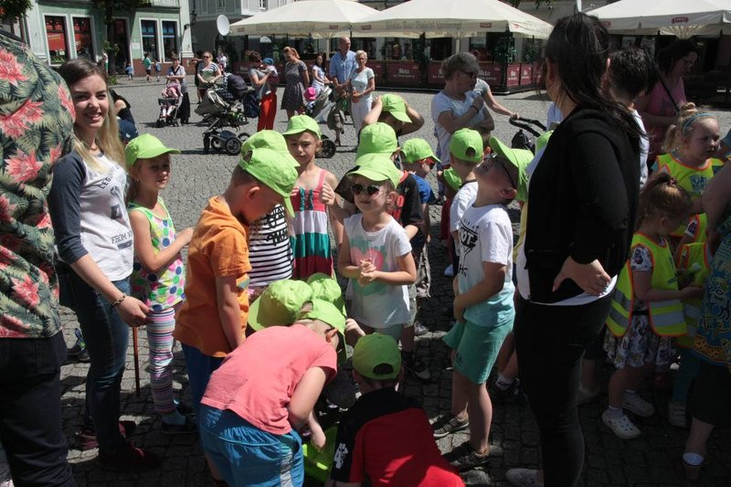 Rynek w bańkach mydlanych (zdjęcia)