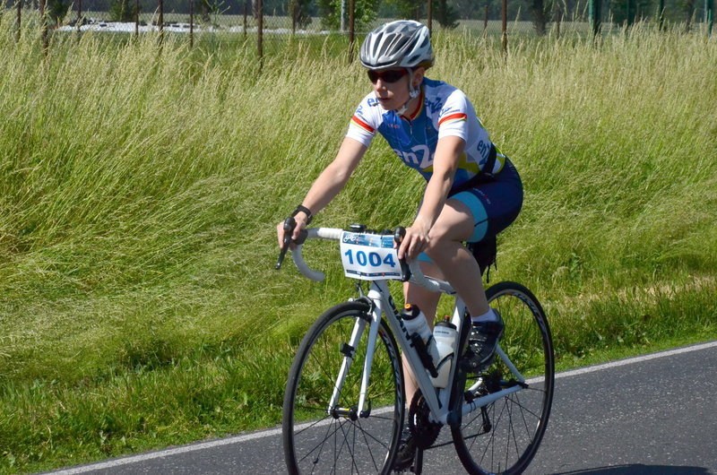 Kolarze na szosach pojezierza (zdjęcia)