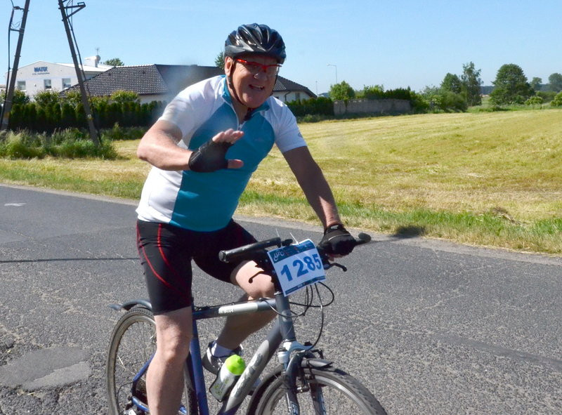 Kolarze na szosach pojezierza (zdjęcia)