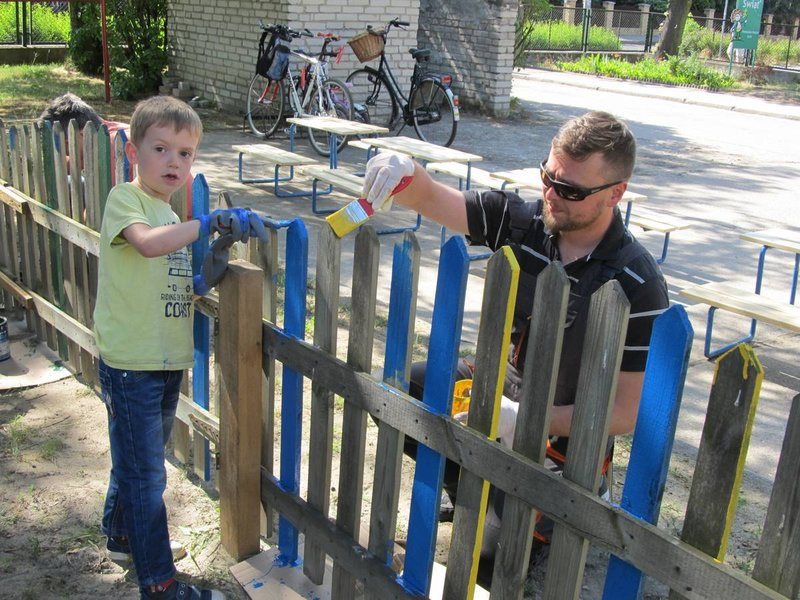 W czynie społecznym dla przedszkola (zdjęcia)