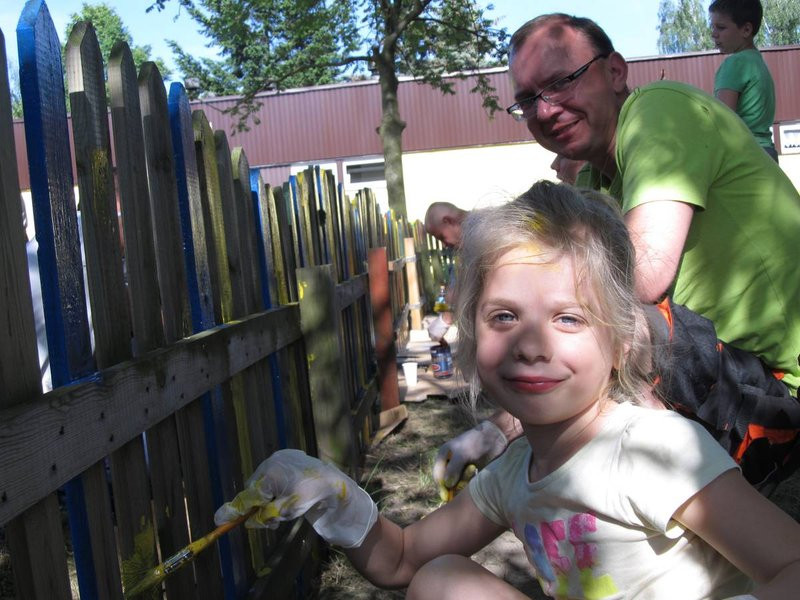 W czynie społecznym dla przedszkola (zdjęcia)