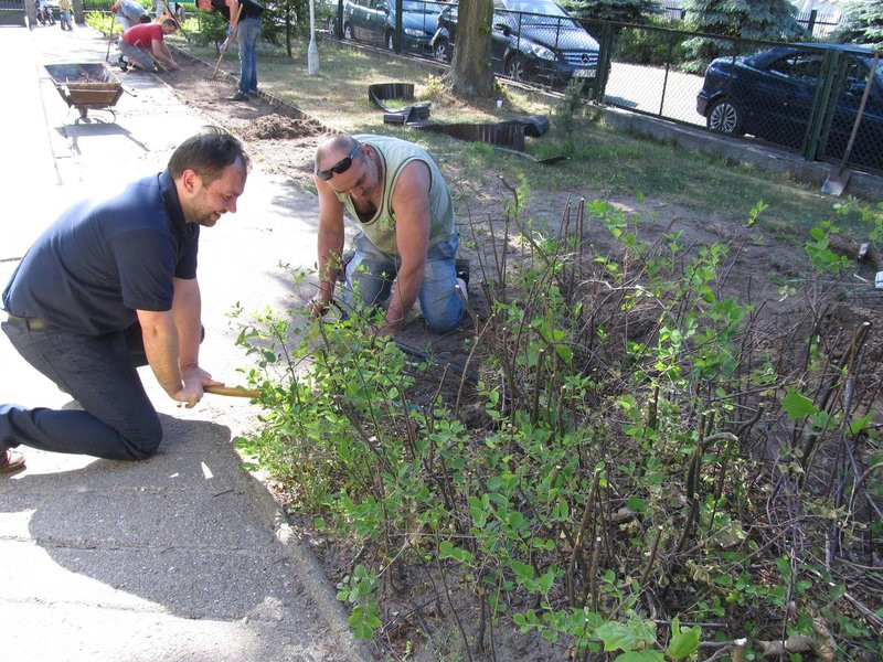 W czynie społecznym dla przedszkola (zdjęcia)
