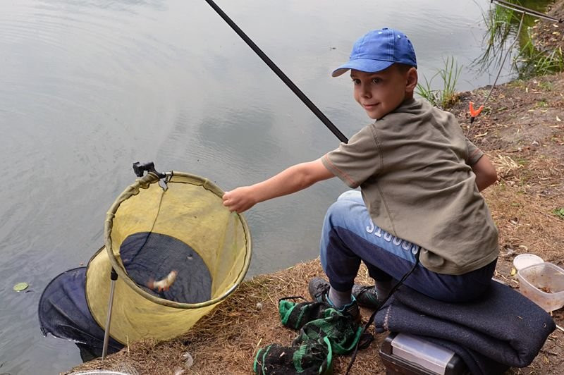 Wędkowali w Pawłowicach (zdjęcia)