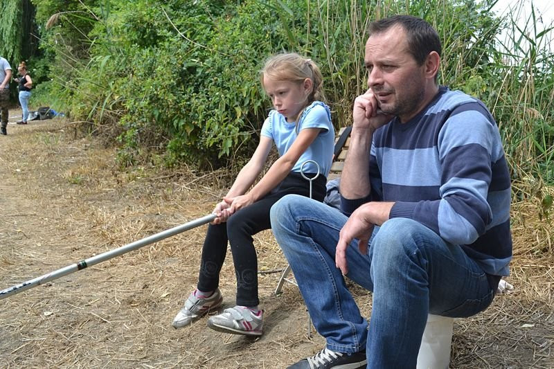 Wędkowali w Pawłowicach (zdjęcia)