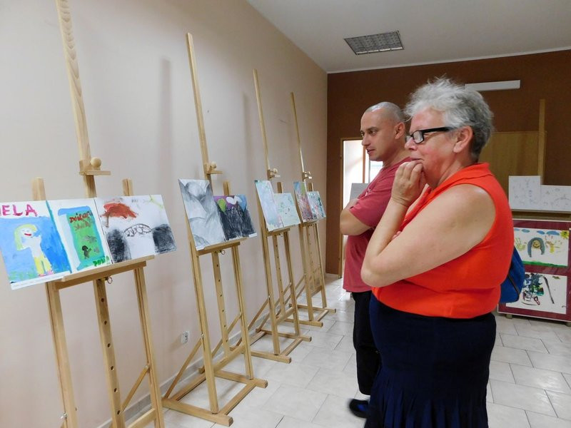 Poplenerowa wystawa na dworcu (kilka zdjęć)