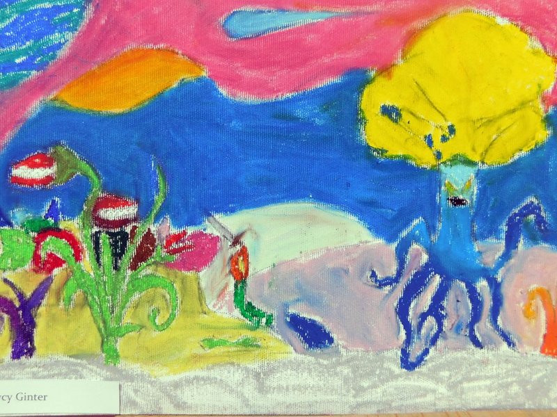 Poplenerowa wystawa na dworcu (kilka zdjęć)