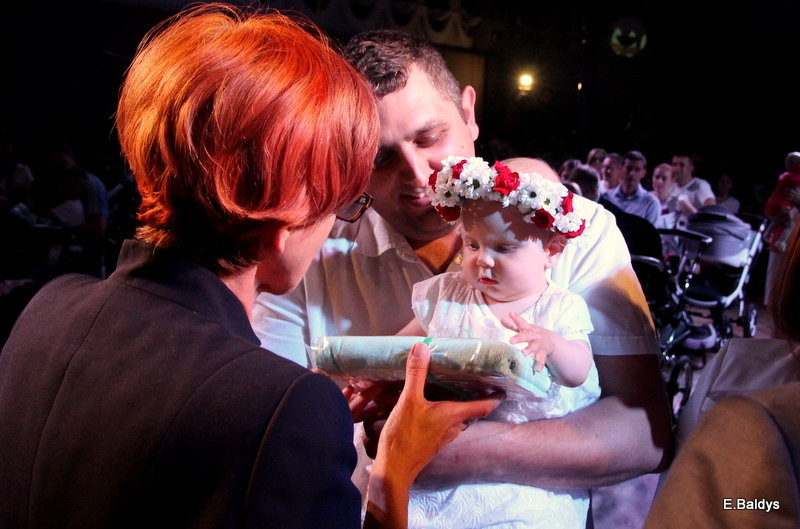 Becikowe od pani minister i prezydenta (zdjęcia)