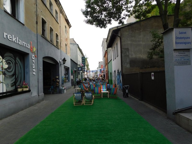 Ulica Zielona w klimacie francuskim (kilka zdjęć)