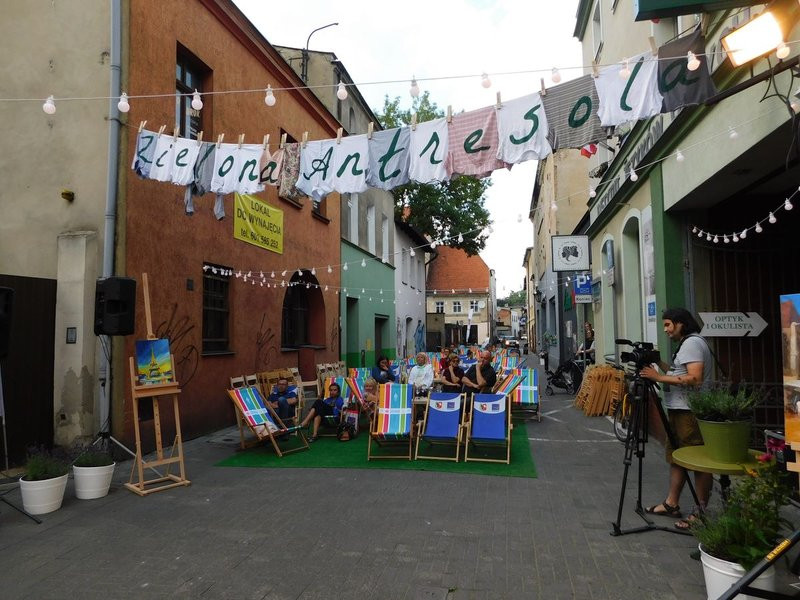 Ulica Zielona w klimacie francuskim (kilka zdjęć)