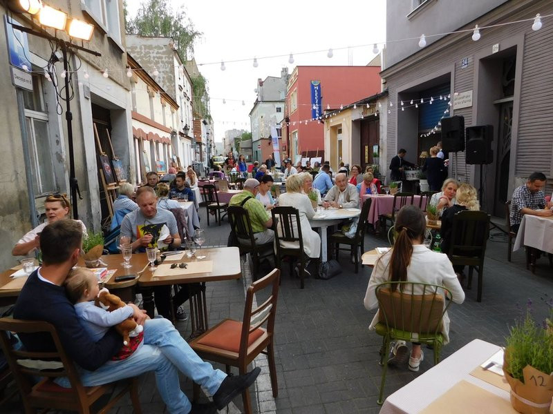 Ulica Zielona w klimacie francuskim (kilka zdjęć)