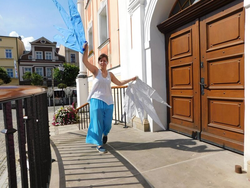 Rozwinęli skrzydła nad miastem (kilka zdjęć)