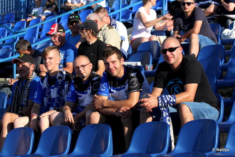 Kibicowali w upalną niedzielę (zdjęcia)